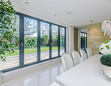 Heated Bi Fold Doors